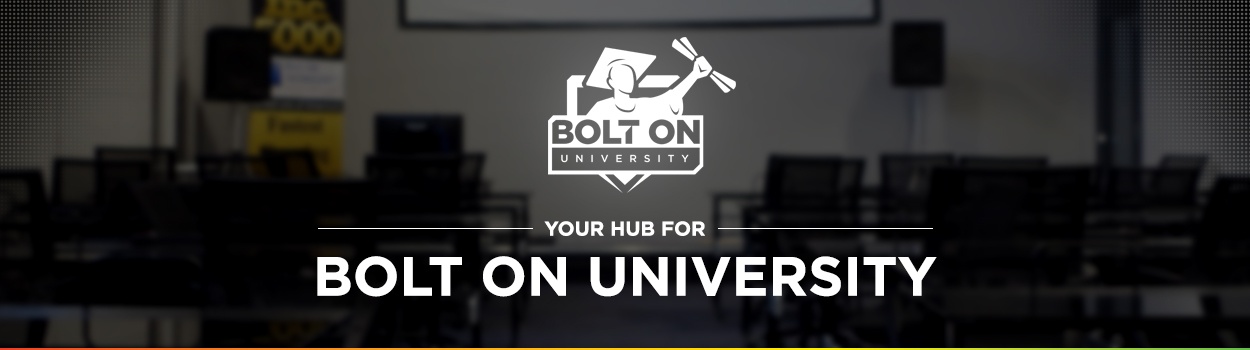 Your BOLT ON University Hub